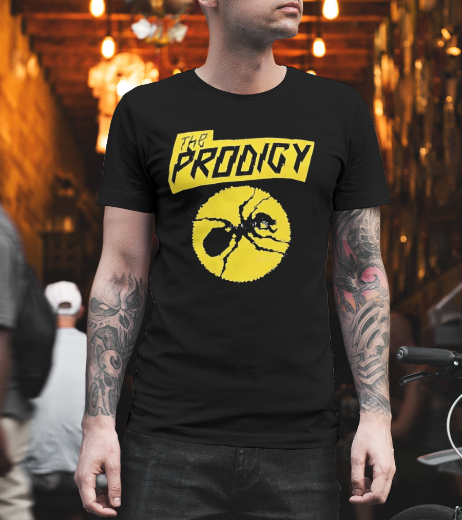 The Prodigy Yellow Ant Alternative Dance Electronic Music T-Shirt