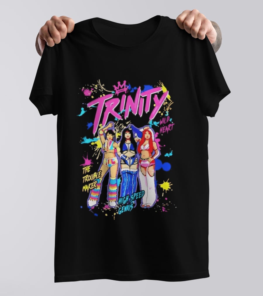Trinity Wild Heart The Trouble Maker High Speed Genius Trio T-Shirt