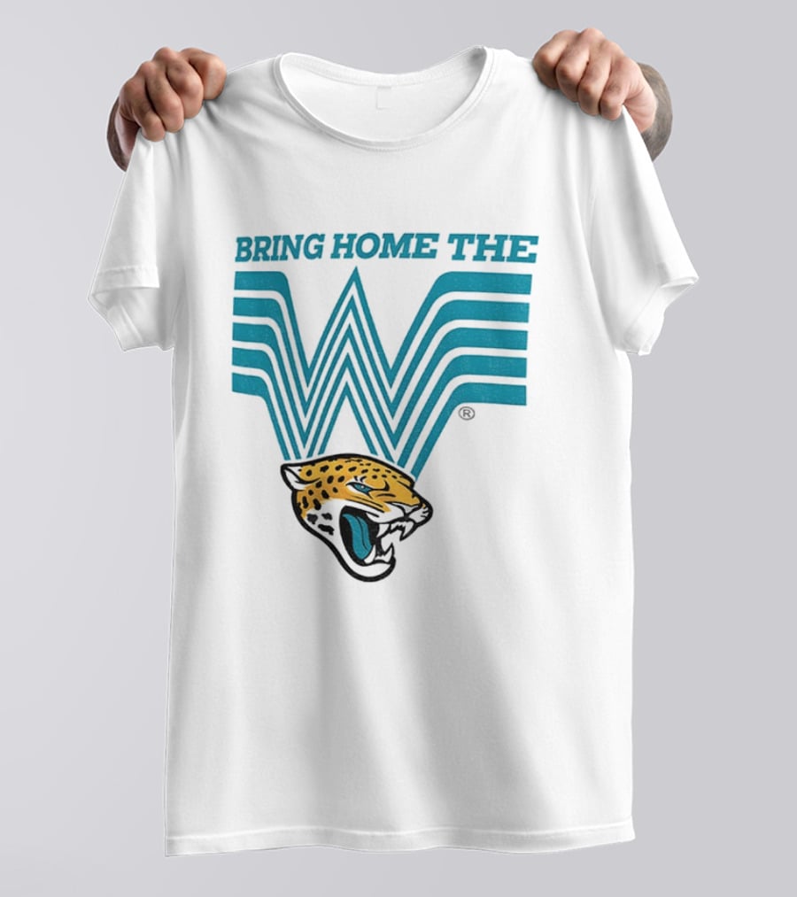 Bring Home The W Jaguars Win Free Whataburger T-Shirt