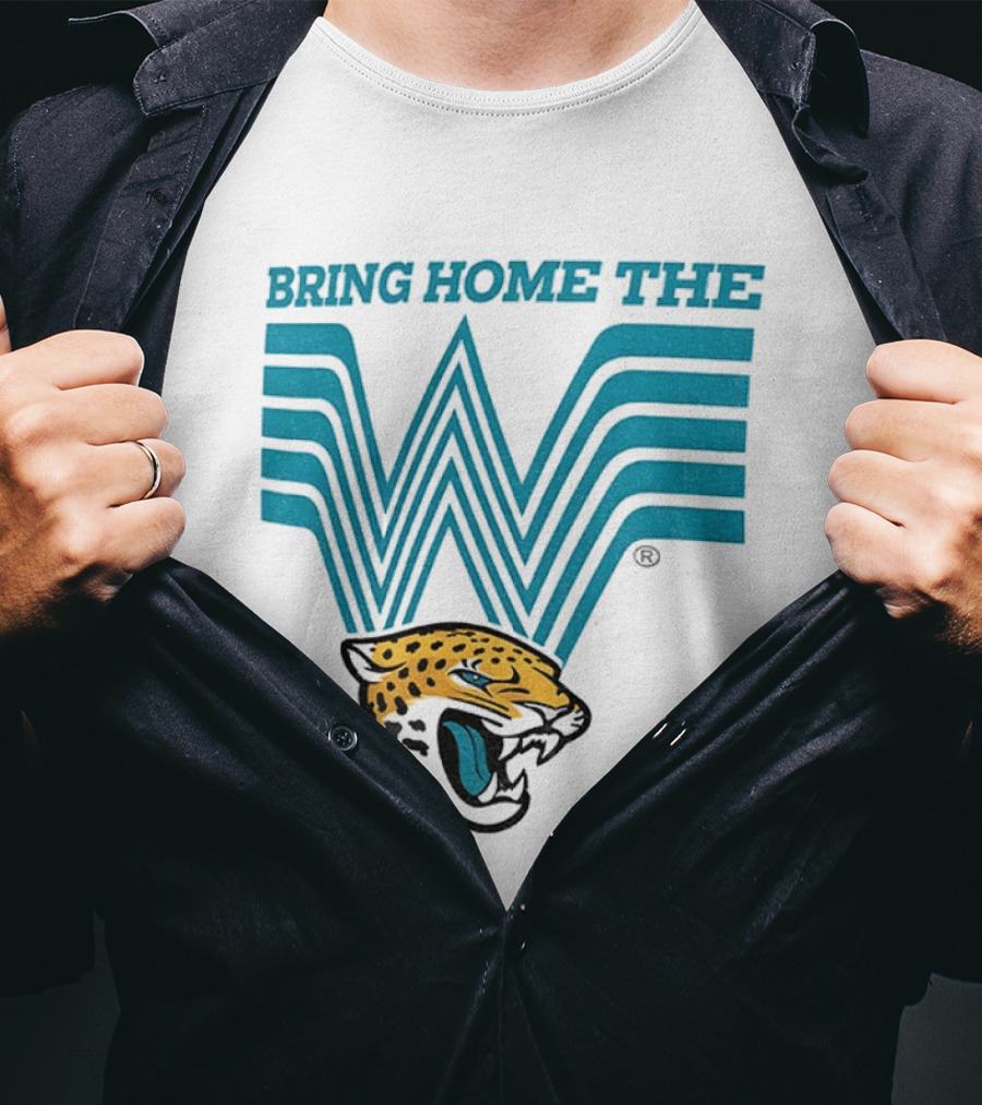 Bring Home The W Jaguars Win Free Whataburger T-Shirt