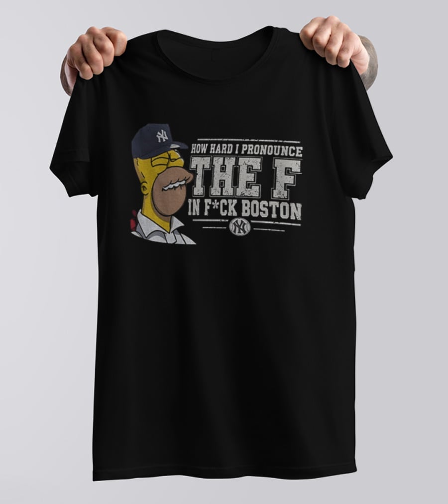 How Hard I Pronounce The F Yankees Baseball Meme T-Shirt