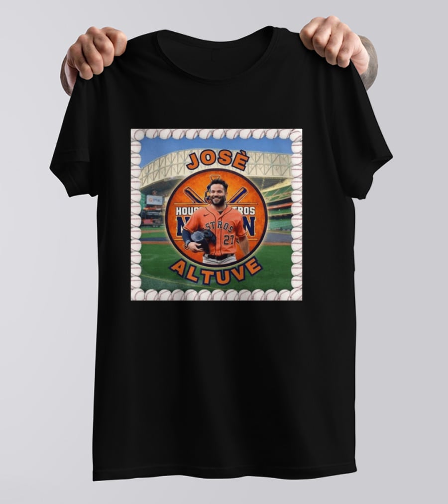 José Altuve Houston Astros Baseball Champion Stadium T-Shirt