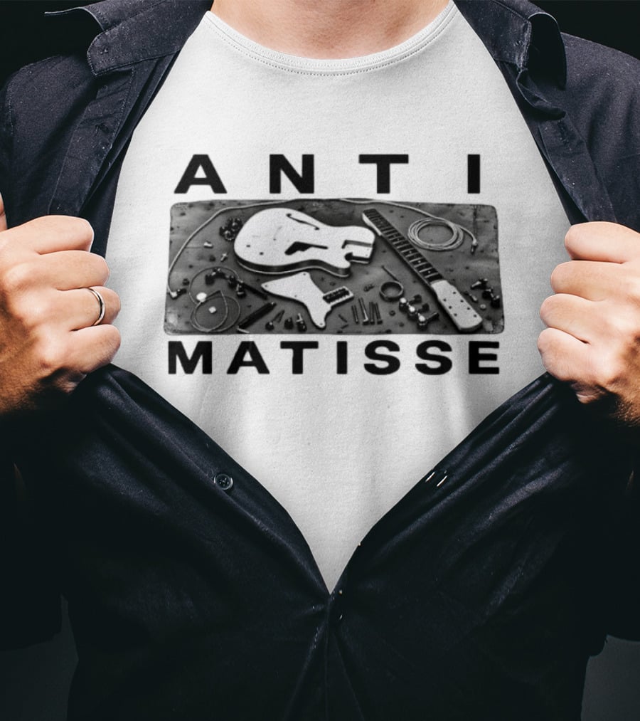 Anti Matisse Guitar Parts Luthier Instrument T-Shirt