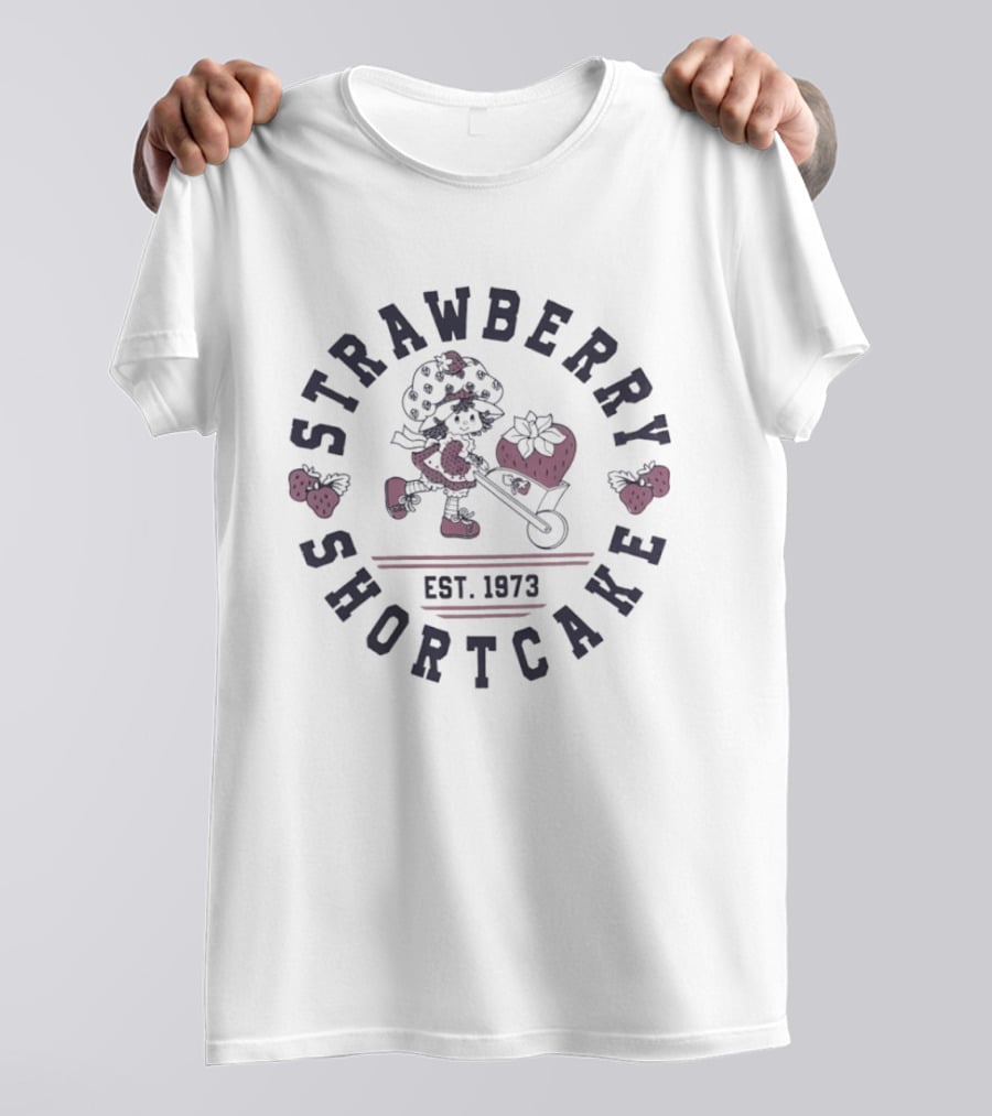 Strawberry Shortcake Est 1973 Vintage Nostalgia With Classic Character And Berries T-Shirt