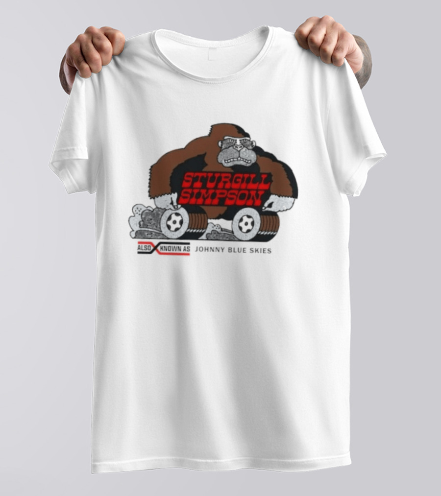 Sturgill Simpson Johnny Blue Skies Monster Truck Madness T-Shirt