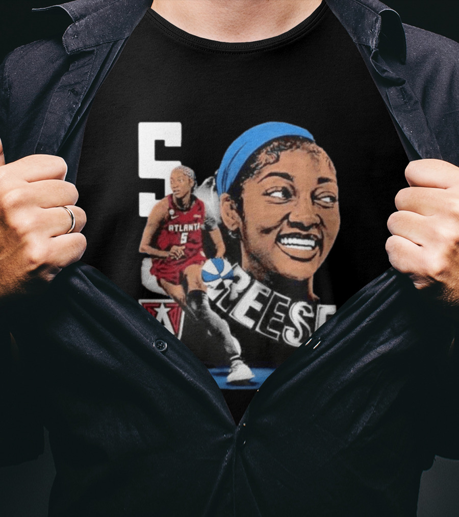 Angel Reese Atlanta Dream Basketball Star Number 5 T-Shirt