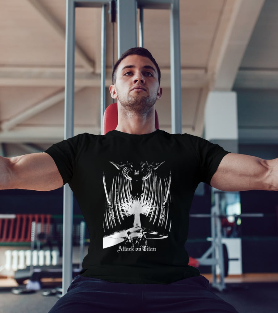 Attack On Titan Paths And Founding Titan Eren Jaeger Yggdrasil Tree T-Shirt