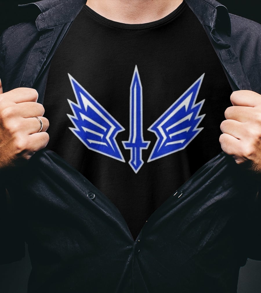 St Louis Battlehawks XFL Football Team Wings Sword T-Shirt