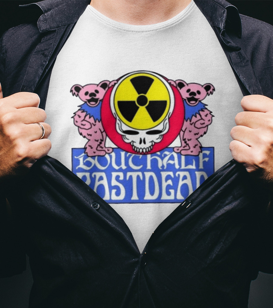Bouthalf Pastdead Grateful Dead Bears Nuclear Skull T-Shirt