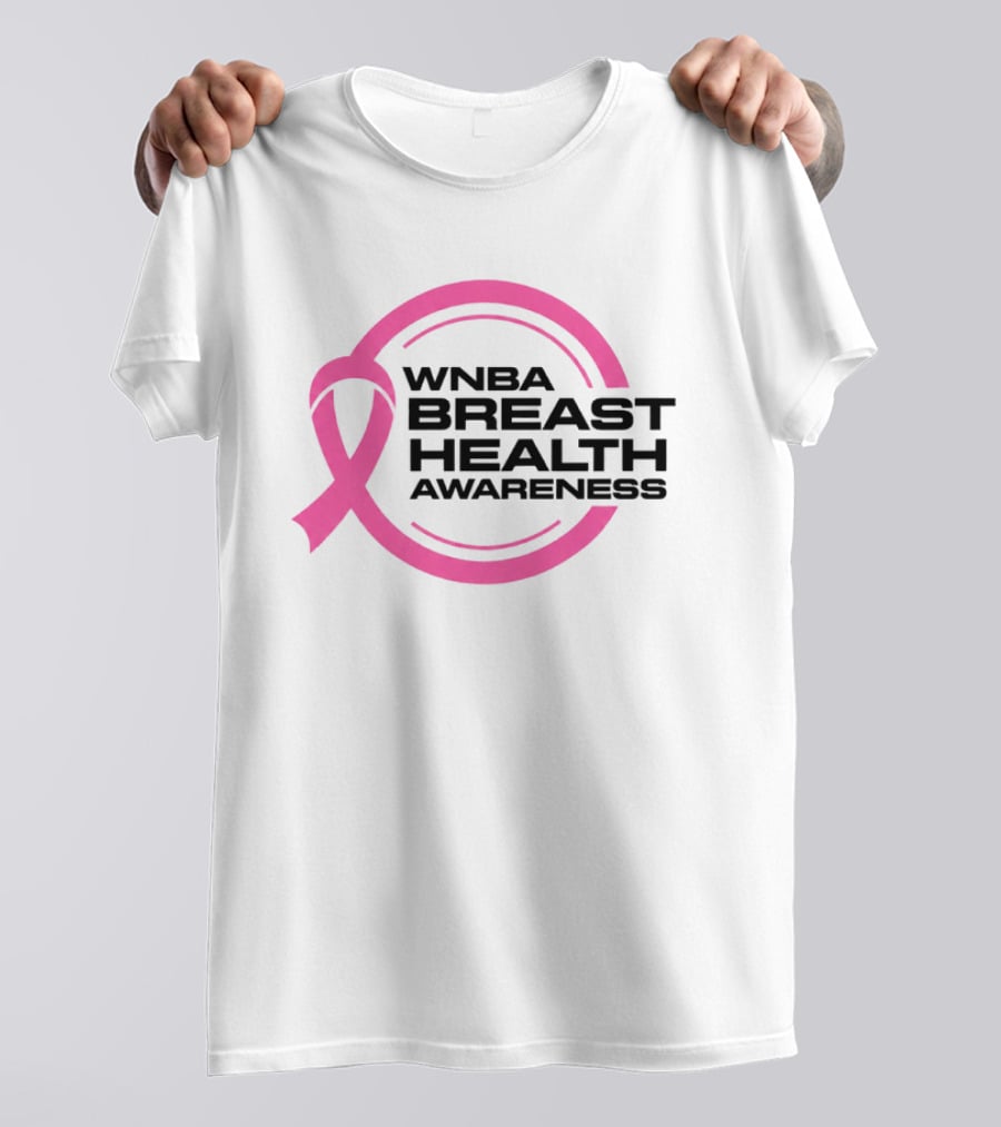 WNBA Breast Health Awareness Caitlin Clark Pink Ribbon T-Shirt