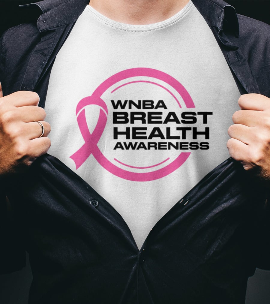 WNBA Breast Health Awareness Caitlin Clark Pink Ribbon T-Shirt