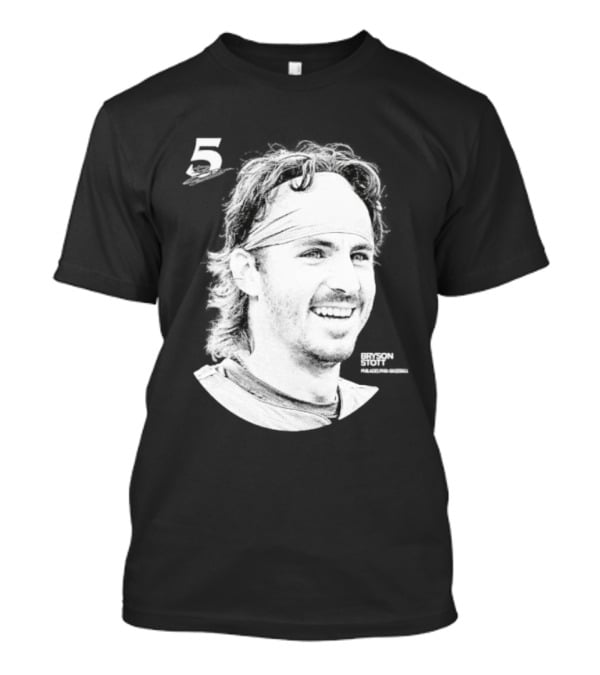 Philadelphia Baseball Bryson Stott 5 Halftone T-Shirt