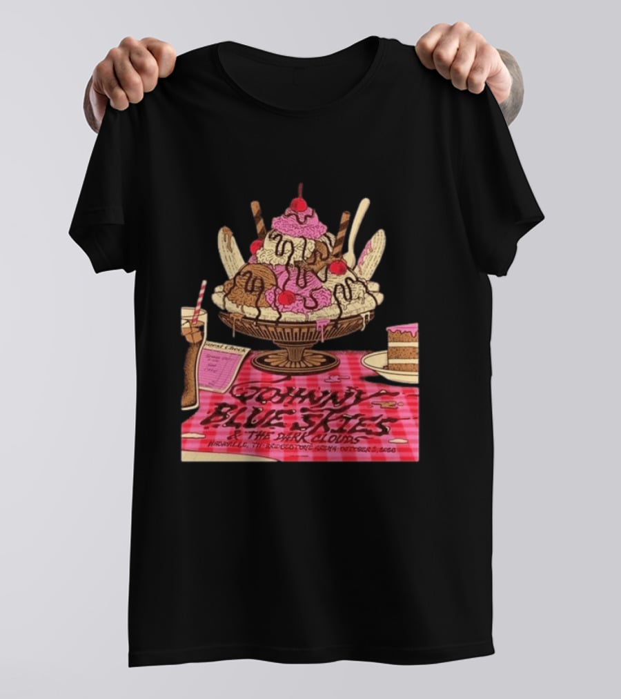 Johnny Blue Skies & The Dark Clouds Nashville Bridgestone Arena Event October 2 2026 T-Shirt