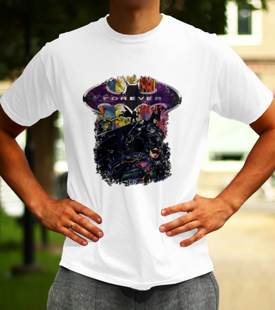 Batman Forever Gotham Robin DC Comics Superhero Action Adventure T-Shirt