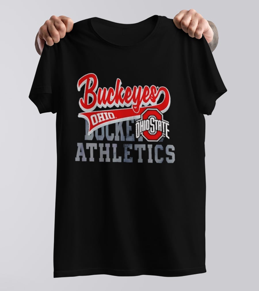 Ohio State Buckeyes Athletics Distressed Ohio Buckeyes T-Shirt
