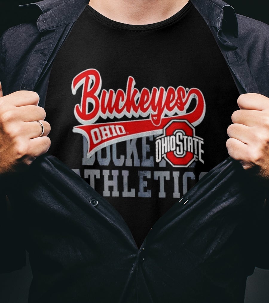 Ohio State Buckeyes Athletics Distressed Ohio Buckeyes T-Shirt