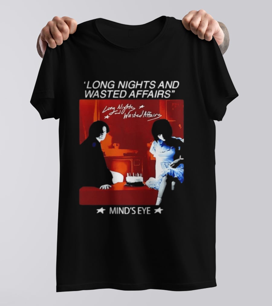 Long Nights And Wasted Affairs Mind's Eye Vintage Party Scene T-Shirt