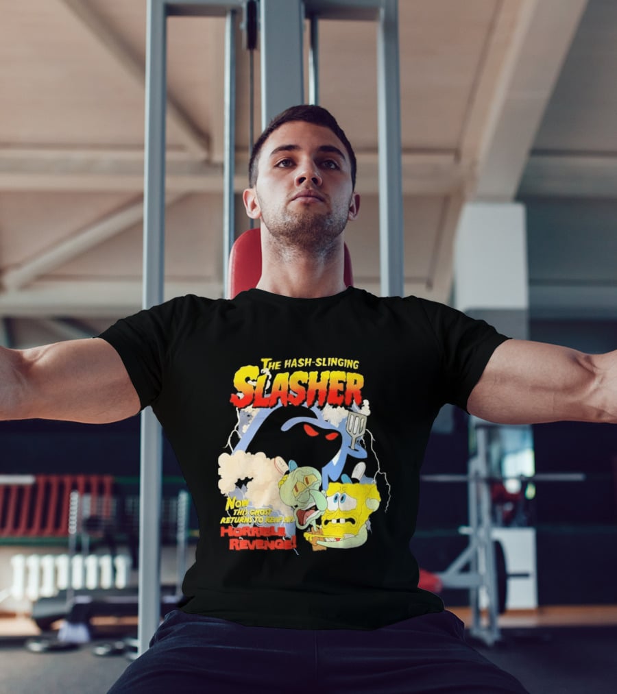 The Hash Slinging Slasher Now The Ghost Returns To Reap His Horrible Revenge T-Shirt