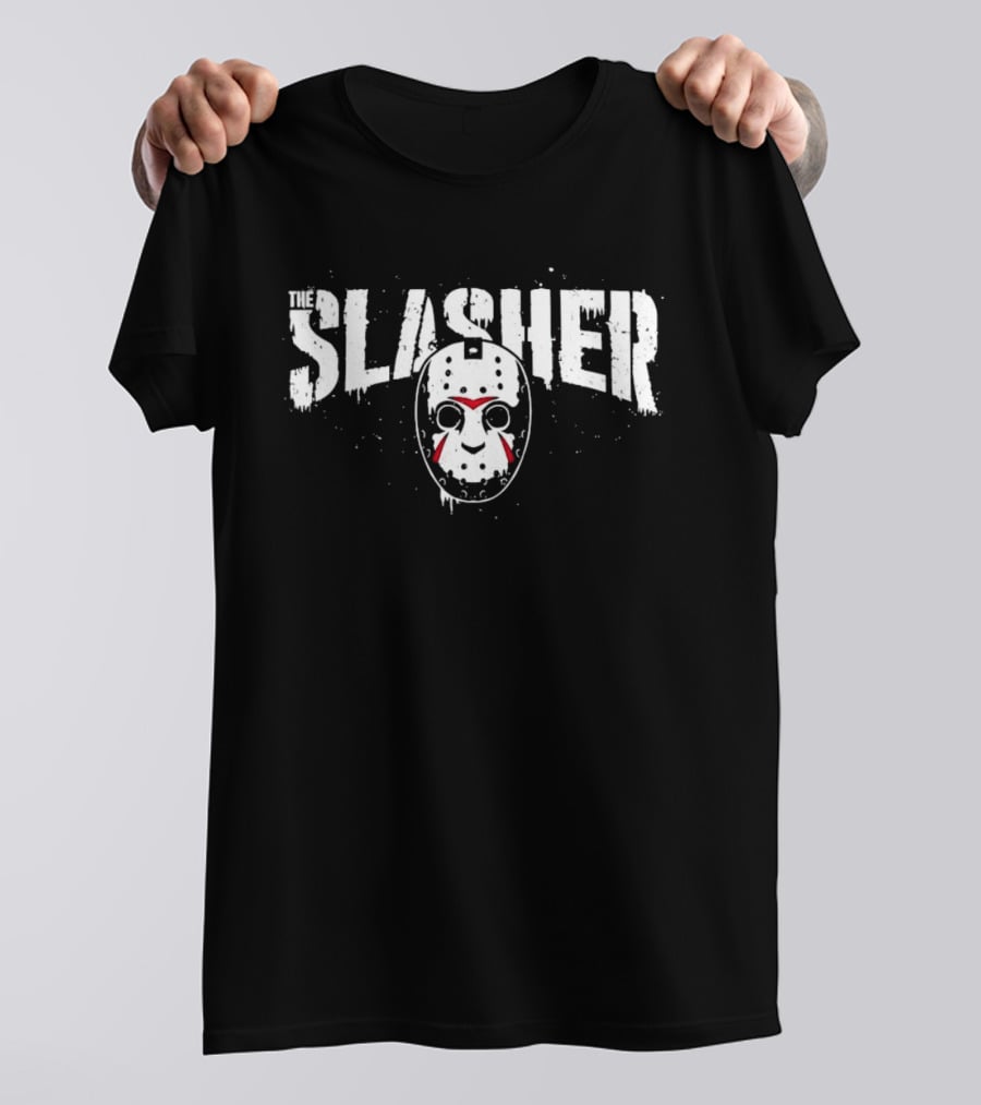 The Slasher Jason Voorhees Hockey Mask Friday The 13th T-Shirt