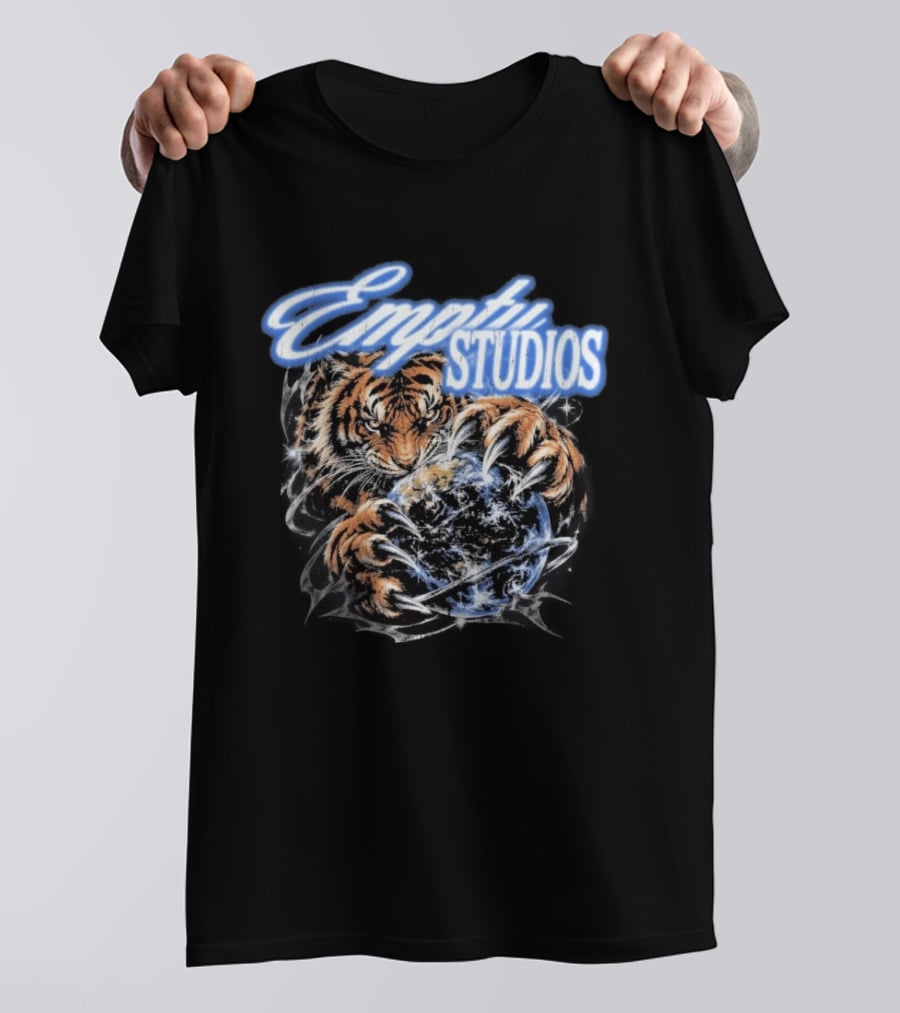 Empty Studios Tiger Oplanet Of Instinct 90 T-Shirt
