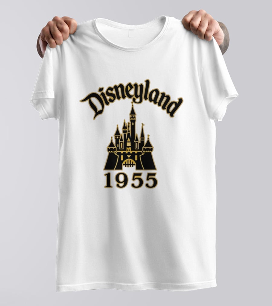 Disneyland 1955 Castle Walt Disney Classic Magic Kingdom T-Shirt