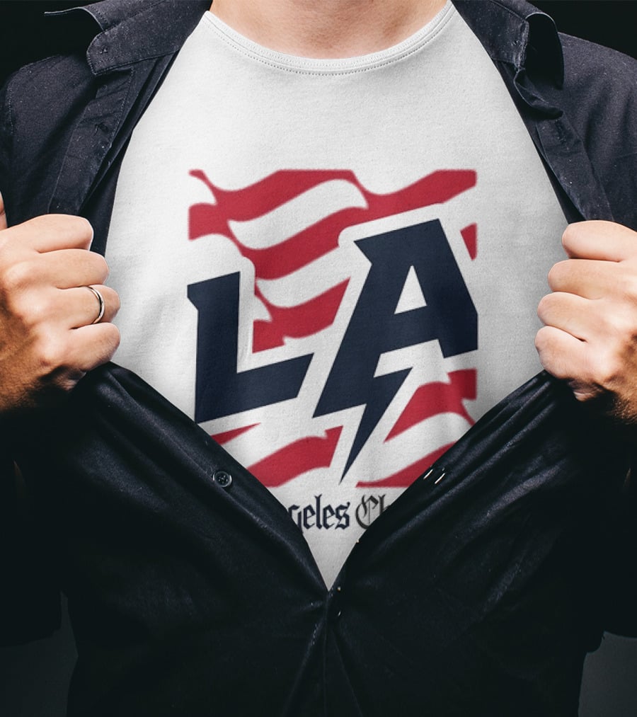 Los Angeles Chargers LA Football Bold Team Spirit T-Shirt