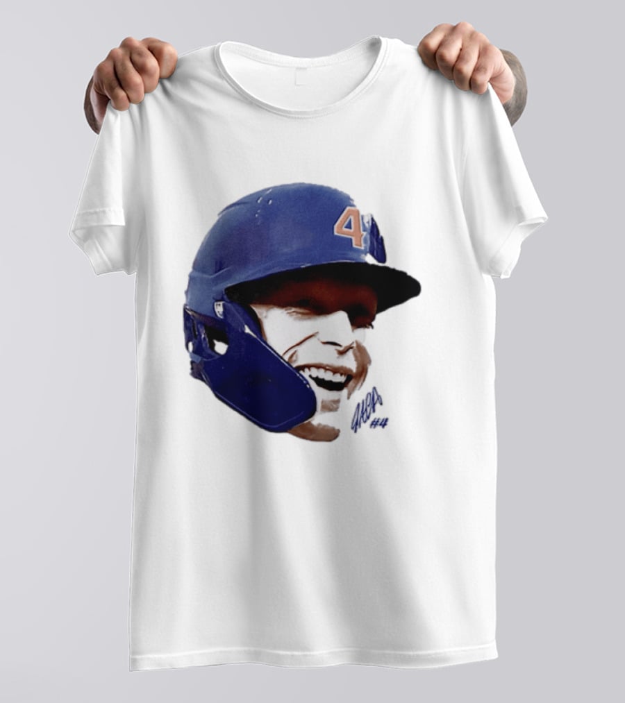 Pete Crow Armstrong Chicago Cubs Big Head Number 40 Baseball T-Shirt