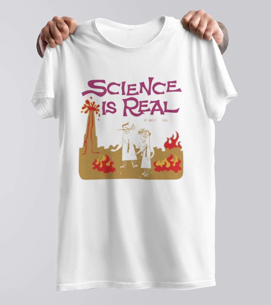 Science Is Real They Might Be Giants Alternative Rock T-Shirt