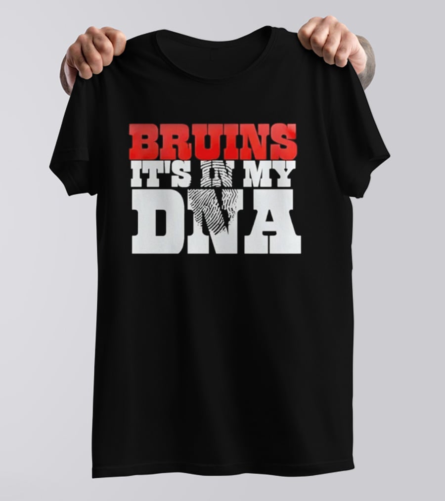 Bruins It's In My DNA NHL Hockey Fan Pride T-Shirt