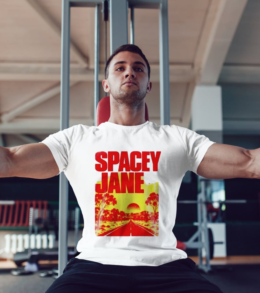Spacey Jane Live Tour Australian Outback Sunset Scene T-Shirt