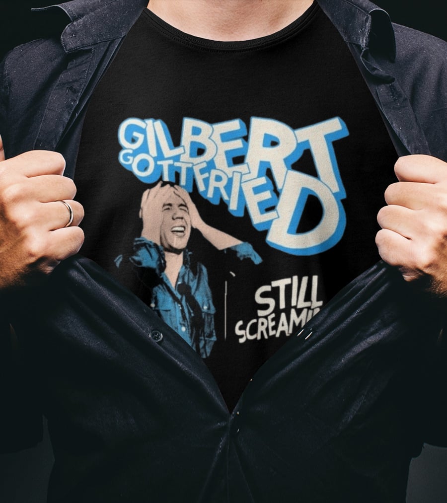 Gilbert Gottfried Still Screaming Comedian T-Shirt