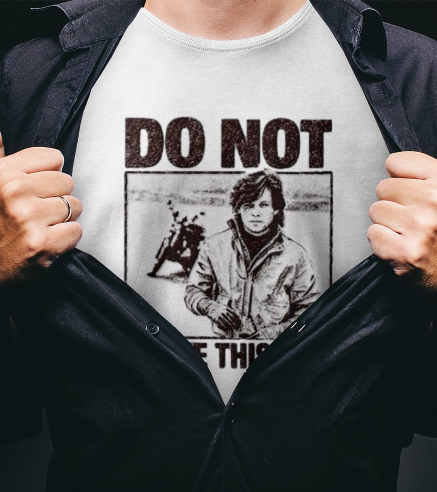 DO NOT SERVE THIS MAN Motorcycle T-Shirt
