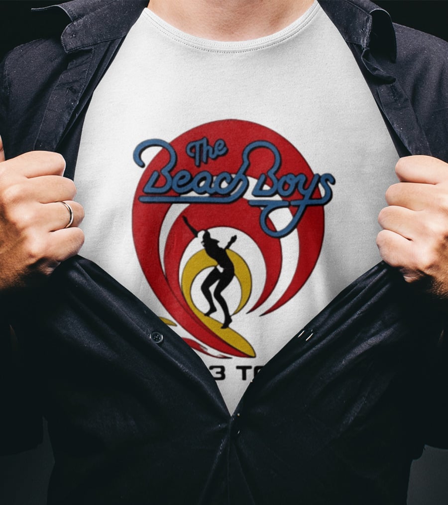 The Beach Boys 1983 Tour Vintage Surf Iconic Music Event T-Shirt