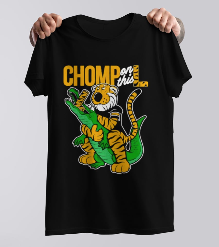 Chomp On This L Mizzou Tigers Beat Gators T-Shirt