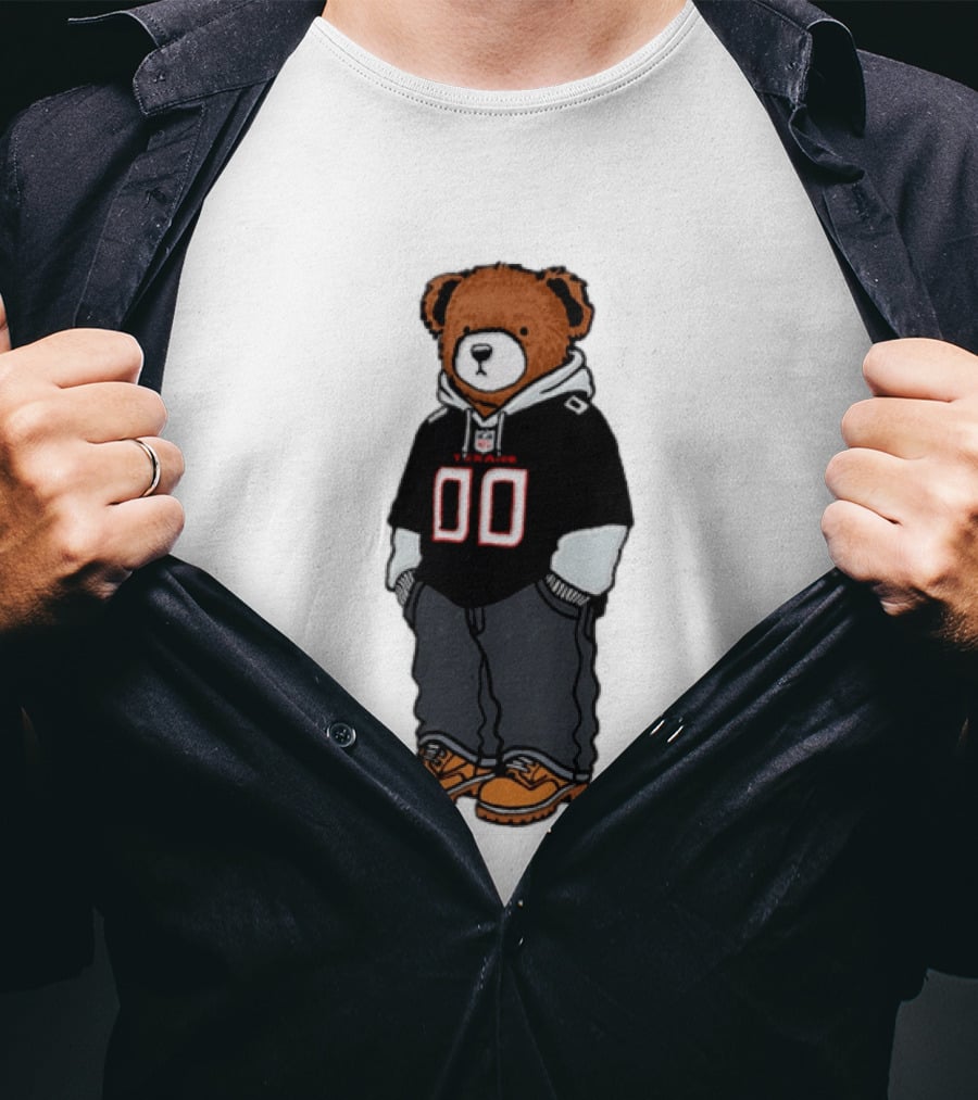 Pickles Bear 00 Jersey Houston Texans 2026 T-Shirt