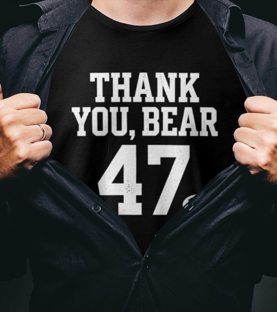 Brigham Young University Thank You Bear 47 NCAA Football Y T-Shirt