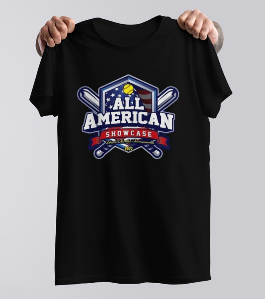 Uncle Charlie's All American Showcase Tournaments 2021 Softball T-Shirt