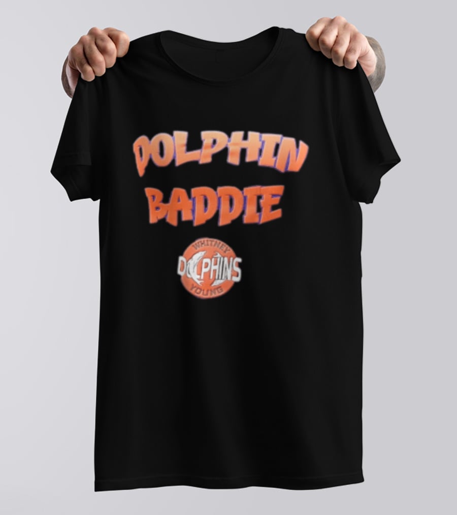 Miami Dolphins Dolphin Baddie Whitney Young T-Shirt