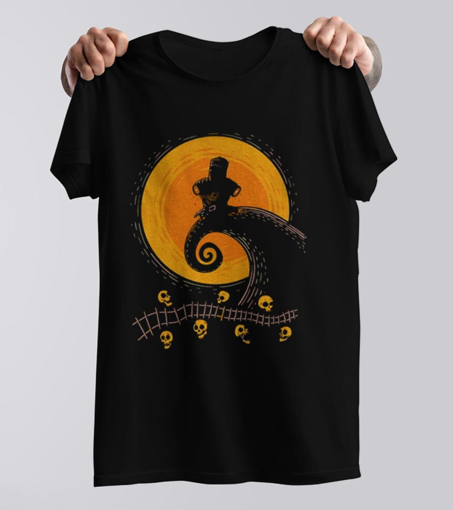 Monty Python And The Holy Grail Meets The Nightmare Before Christmas T-Shirt