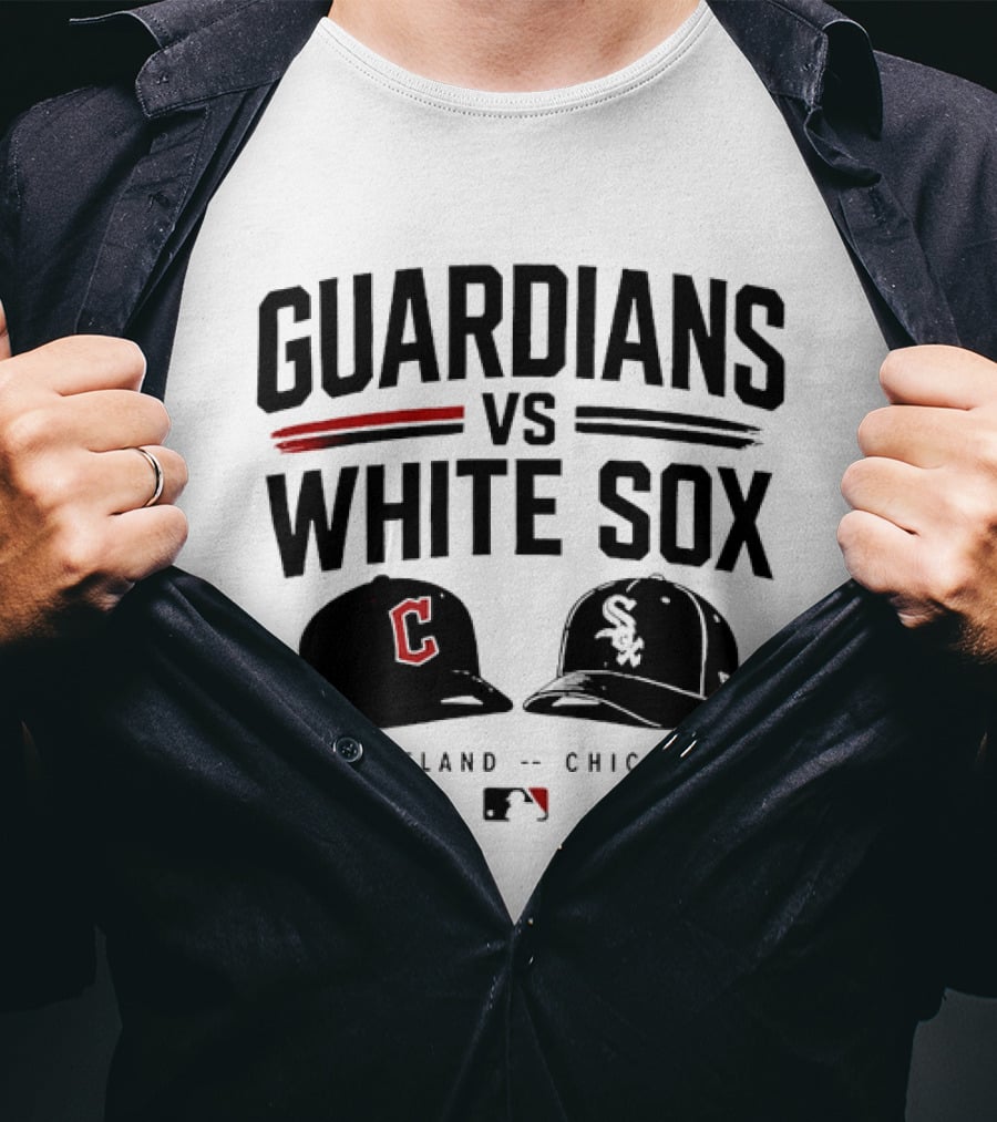 Cleveland Guardians Vs Chicago White Sox MLB Matchup Cleveland Chicago T-Shirt