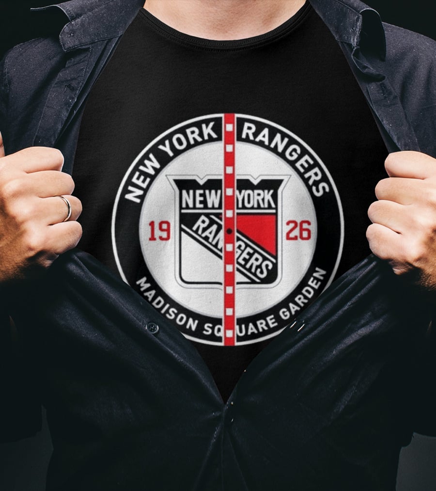 New York Rangers 1926 Madison Square Garden T-Shirt