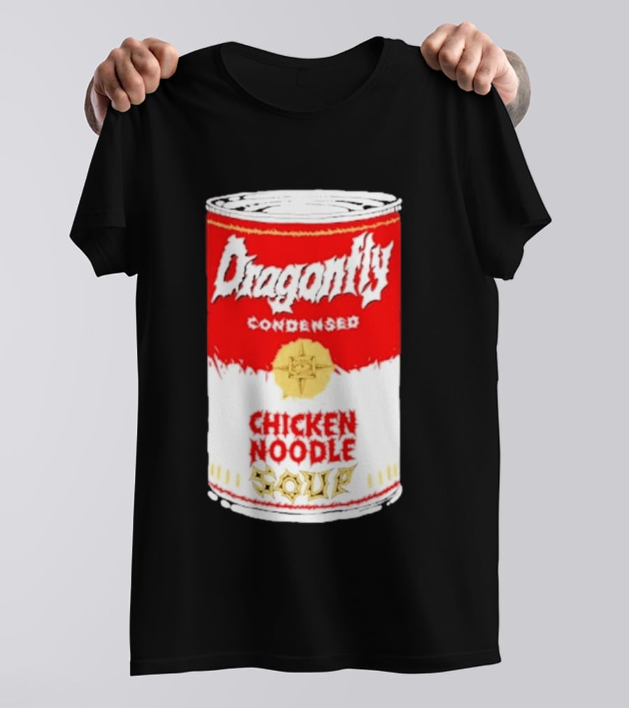 Dragonfly Condensed Chicken Noodle Soup T-Shirt