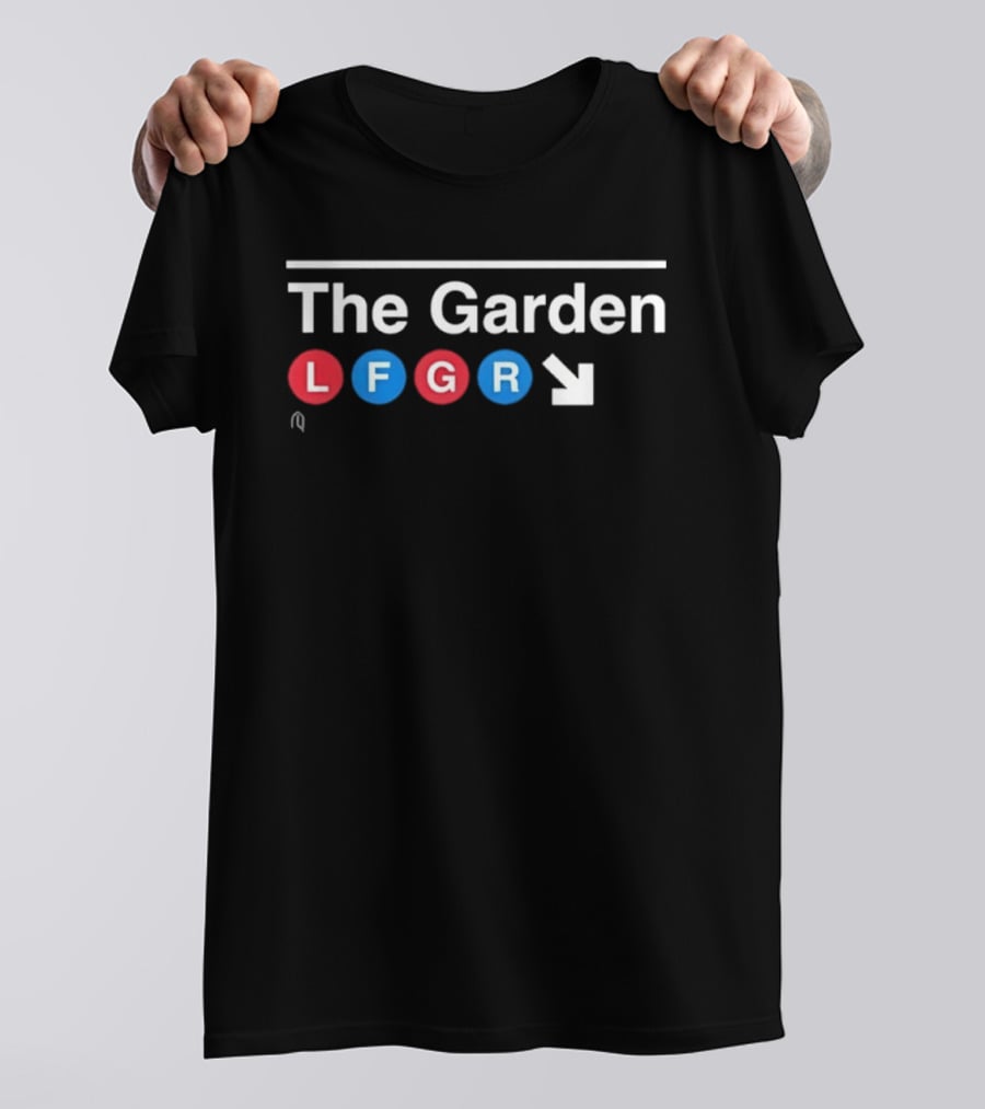 New York Rangers The Garden Subway LFGR T-Shirt