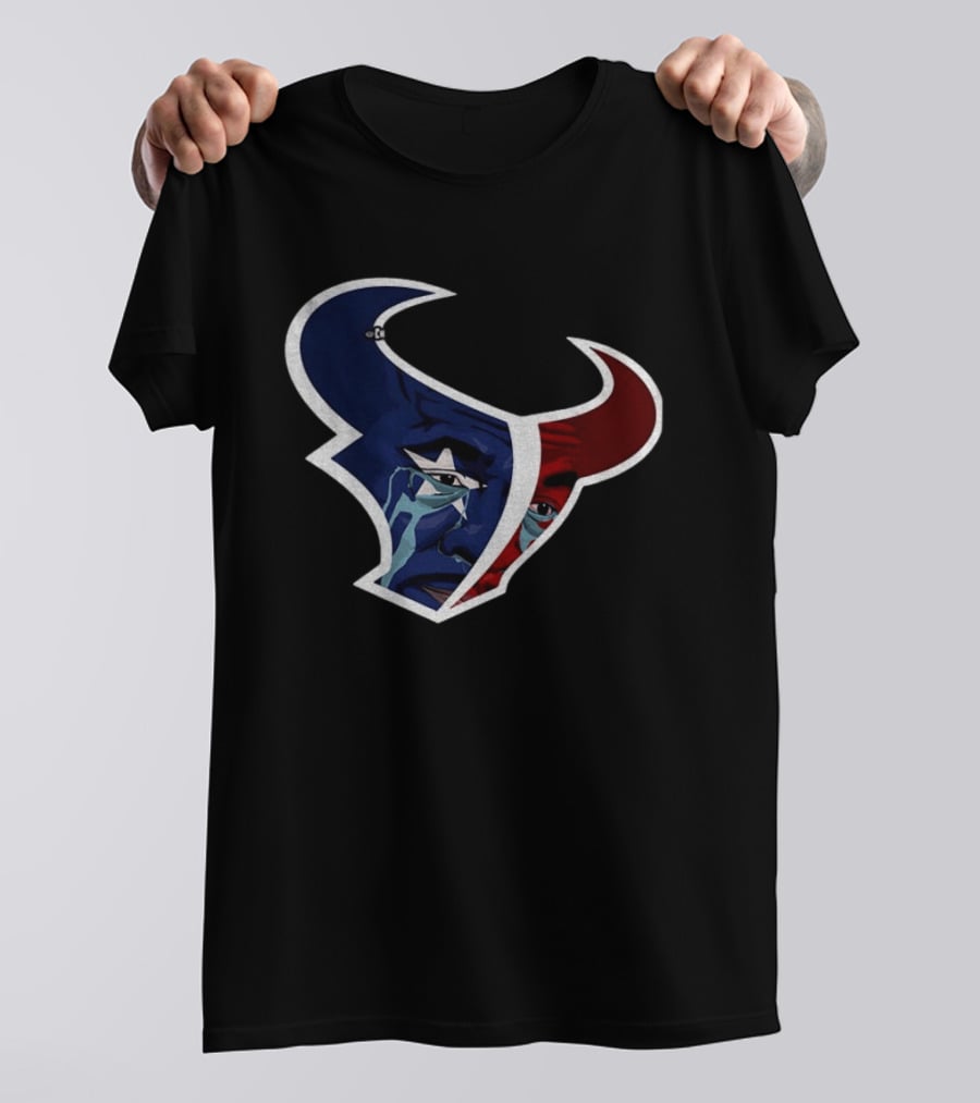 The Rock Crying Face Houston Texans T-Shirt