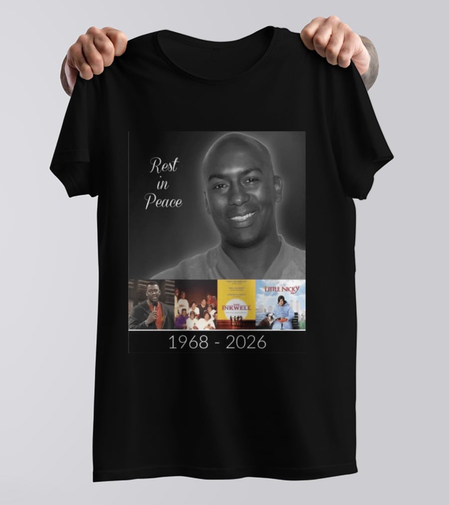 Rest In Peace Reggie McFadden 1968 2026 In Living Color Def Comedy Jam Little Nicky The Inkwell T-Shirt