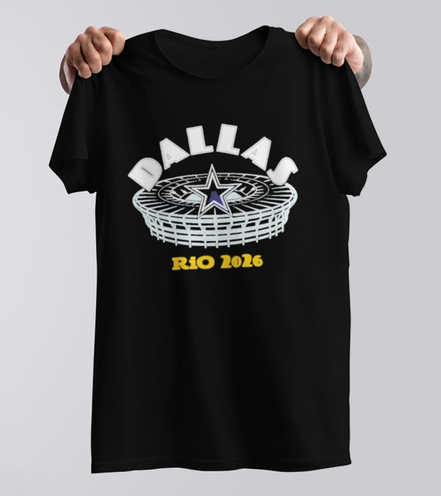 Dallas Cowboys Rio 2026 Stadium Game T-Shirt