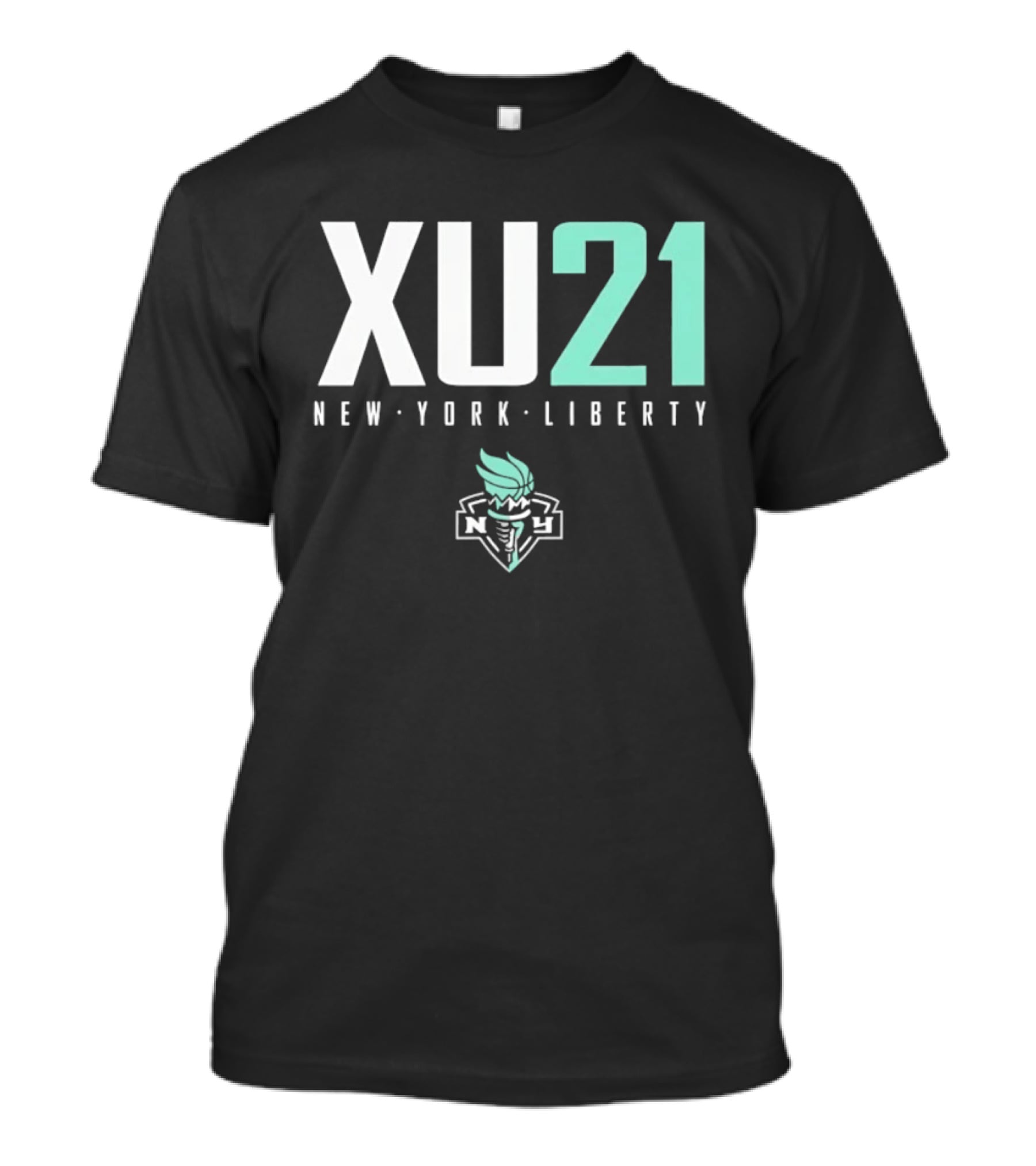 New York Liberty Xu 21 WNBA Basketball T-Shirt