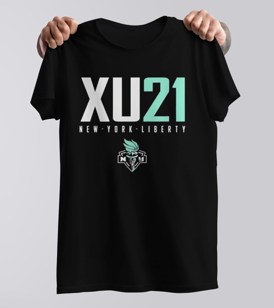 New York Liberty Xu 21 WNBA Basketball T-Shirt