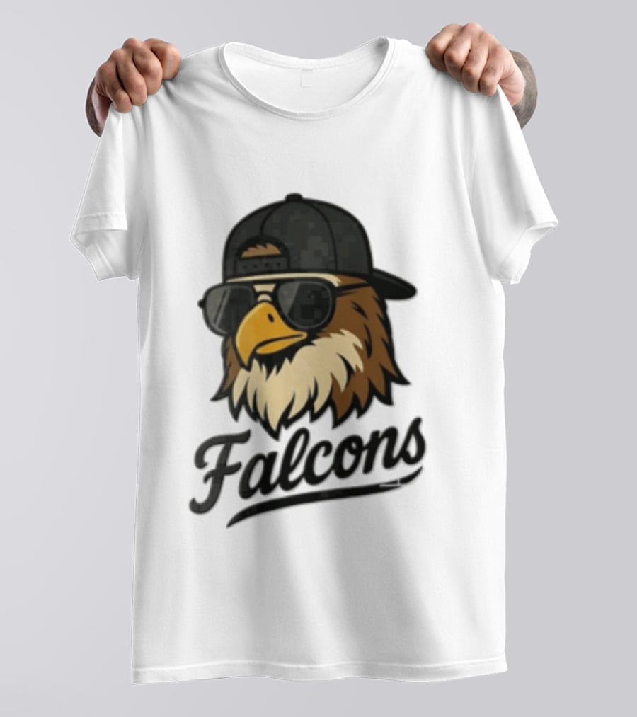 Falcons Eagle Sunglasses Baseball Cap T-Shirt