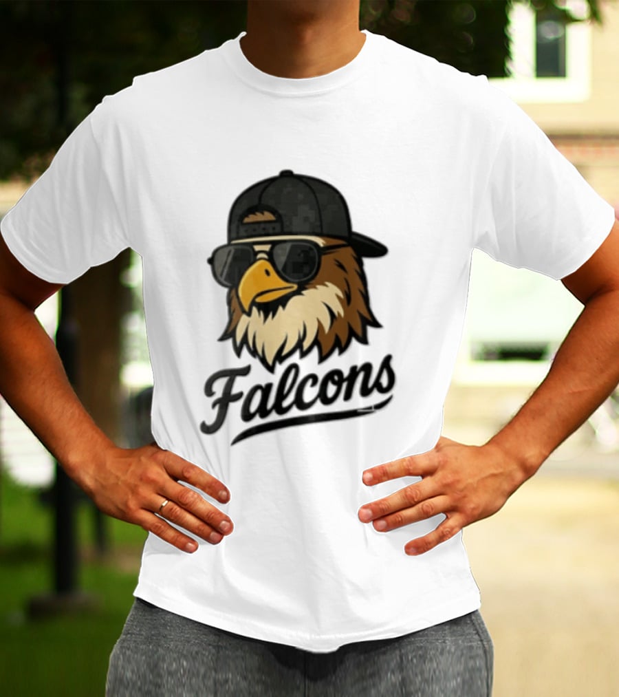 Falcons Eagle Sunglasses Baseball Cap T-Shirt